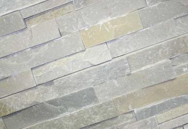 Stone panels  White quartzite 60x15