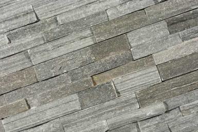 Stone panels  Grey quartzite 60x15