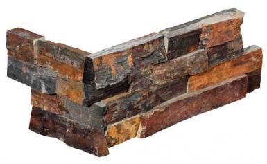 Stone panels Hoekstukken Rusty slate (40+20)x15