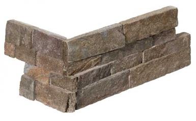 Stone panels Hoekstukken Rusty quartzite (40+20)x15